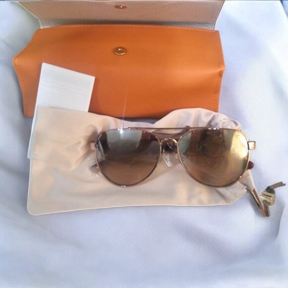Tory Burch Sunglasses, Light Brown Gradient lense TY6069 57 - Picture 1 of 7